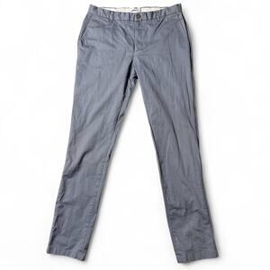 Spoke Sharps Build B Chino Pants Mens Size 35x36 Gray Stretch Flat Front